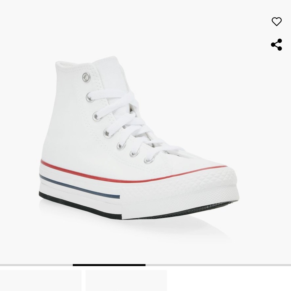 Converse White High Tops